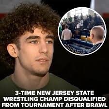 The brawl occurred at the District 25 wrestling meet in Collingswood. Anthony  Knox Jr. -- a three-time champion -- after his match saw his father  surrounded by a group of hostile parents