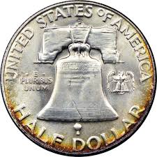 1959 D 50c Ms Franklin Half Dollars Ngc