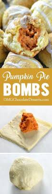 Pumpkin Pie Bombs Recipe Dessert Recipes Pumpkin Recipes Pumpkin Dessert