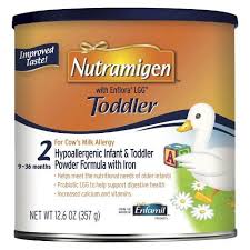 Enfamil Nutramigen Toddler Hypoallergenic Formula Powder 12 6oz Digestive Health Cows Milk Allergy Enfamil