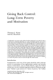It is now clear that welfare fails because it ensnares people in poverty by paying them to not work. Https Www Jstor Org Stable 30011906