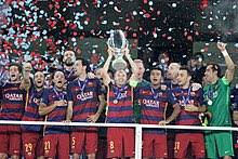 Hasta 1999, la supercopa de europa enfrentaba al campeón de la copa de europa (actual champions league) contra el de la recopa, mientras que posteriormente enfrentó al campeón de la champions league final: 2015 Uefa Super Cup Wikipedia