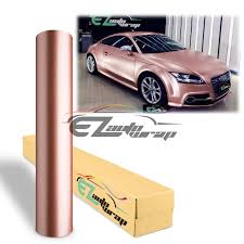 Partial print wraps are an extremely effective way to advertise your business. Premium Matte Metallic Satin Pearl Rose Gold Vinyl Wrap Full Entire Car Air Bubble Free Walmart Com Walmart Com