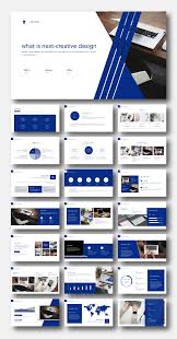 Blue Creative Design Premium Powerpoint Template Original And High Quality Powerpoint Templates In 2020 Powerpoint Presentation Design Presentation Design Layout Powerpoint Design Templates