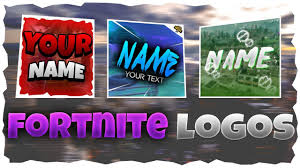 و ضيف 30 واحد تفضل خاص. Free Fortnite Logo Templates Youtube