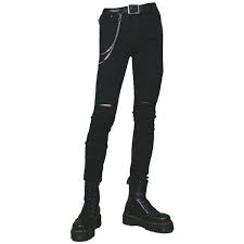 Pin By Caroline On My Polyvore Finds Black Pants Men Mens Outfits Pants Outfit Men