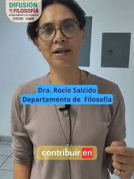 Conferencia sobre Filosofía Menor por Dra. Rocío Salcido