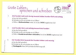 Tausenderfeld und hundertertafel müssen zahlen eingetragen werden. Dieck Verlag