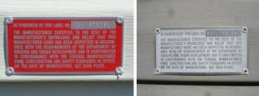 Manufactured Home Hud Tags Labels Serial Numbers And Data Plates Mobile Home Living Mobile Home Living Manufactured Home Full House Remodel