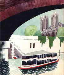 Bateau Mouche Children S Book Illustration Illustrations Posters Vintage Illustration