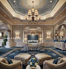 Contemplate amazing projects that inspire us every day! Luxury Master Bedroom By Taher Design Studio For A Villa In Dubai C 2017 Architecture I Luxurious Bedrooms Luxury Bedroom Master Luxury Master Bedroom Design