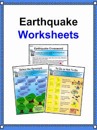 Science crossword puzzles lesson plans worksheets. Earthquake Facts Worksheets Impact Historic Earthquakes For Kids