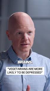 Vegetarians are more likely to be depressed? 😮 #podcast #vegetarian #health