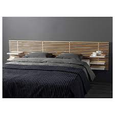 Natürlich schön erstrahlt das bett rakaia (fußhöhe 25 cm) mit braunem kopfteilbezug. Mandal Kopfteil Birke Weiss 240 Cm Ikea Schweiz