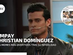 'Ampay' de Christian Domínguez: lluvia de memes y críticas por infidelidad  a Pamela Franco