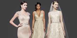 Unique & elegant wedding dresses. 14 Best Gold Wedding Dresses 2020 Sparkly Champagne Wedding Gowns