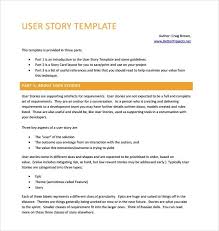 Agile Story Card Template In 2020 User Story Template Word Template Story Template