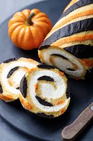 Pumpkin Cake Roll With Mascarpone Whipped Cream Love And Olive Oil Recipe Cake Roll Pumpkin Roll Cake Halloween Pumpkin Cake