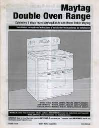 $ 75 maytag gemini electric oven. Maytag Mer6555 Mer6751 Installation Instructions Manual Pdf Download Manualslib