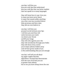 These 30 Instagram Poems By Tyler Kent White Will To Give You The Feels Tyler Kent White Kissing Quotes Kiss Poem