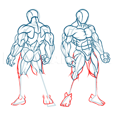 How To Draw Muscles Step By Step Drawing Guide By Kingtutorial Dragoart Com Muscle femalemuscle musclewoman muscular muscularfemale muscles musclegrowth femalebodybuilder fbb strongwoman. how to draw muscles step by step