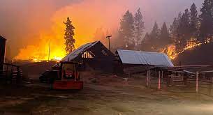 Updates Crews Make Good Progress In Eastern Washington Fires Hundreds Of Homes Burned Northwest Public Broadcasting