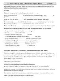Exercices de Conjugaison Cm2 Cycle 3 La Concordance Des Temps Limparfait Et  Le Passé Simple | PDF | Volcan | La nature