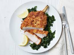 Crispy Pan Fried Pork Chops Recipe Food Network Recipes Fried Pork Fried Pork Chops