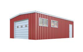 Add second and subsequent floor areas to the first floor, if applicable. 16x50 Rv Garage Plans And Pricing General Steel Shop