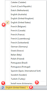 Using The Spell Checker