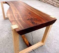 Ohiowoodlands solid steel powder coated table legs. All Wood Walnut Slab Table With Hard Maple Legs Etsy Walnut Slab Table Wooden Slab Table Slab Table