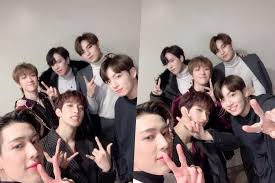 97 Liner Friends From Bts Got7 And Seventeen Share Reunion Photos From Backstage At 2018 Kbs Song Festival Soompi