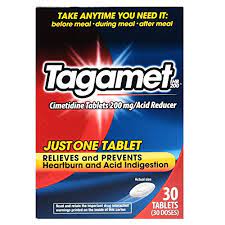 Ten white women with moderate to severe androgenetic alopecia were treated with cimetidine 300 mg by mouth five times a day. Tagamet Hb 200 Acid Reducer Cimetidine Tablets 200mg 30 Tables Per Pack 1 Pack Buy Online In United Arab Emirates At Desertcart Ae Productid 14213451