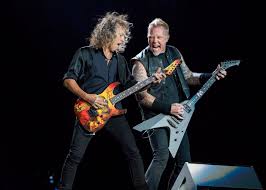 In the kill 'em all days, he was synonymous with his white electra flying v replica. James Hetfield Disses Kirk Hammett Again For Not Contributing Ideas To Metallica S Latest Album