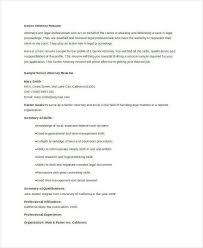 attorney resume templates pdf, doc