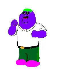 Comes as either an ornament, keychain, or carabiner. Skinny Purple Peter Griffin Peter Griffin Mario Characters Character