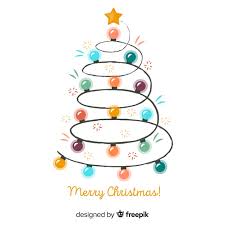 Download Free Hand Drawn Christmas Background With Light Bulb Tree Svg Dxf Eps Png Cutting Tool Vectors Photos And Psd Files Free Download Yellowimages Mockups