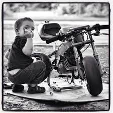 Gentleman S Bike Bebe Motard Moto Enfant Humour Moto