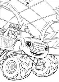 Blaze and the monster machines aj colouring page. Happy Blaze Coloring Page Free Printable Coloring Pages For Kids