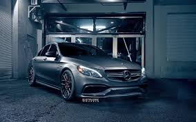 Mysterious Looks Of Custom Gray Mercedes C Class Carid Com Gallery Mercedes Benz C63 Mercedes Benz C63 Amg Mercedes Benz