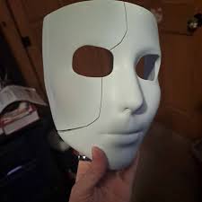 Sally Face Mask HALLOWEEN Sally Face Cosplay Mask Mask Replica Mask Costume  Hand Painted With Straps