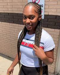 Pin By Frimpomaa Obeng On Cornrows Video Feed In Braids Hairstyles Cornrows Braids Braids Hairstyles Pictures
