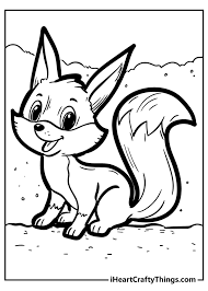595 x 804 file type: 30 Brand New Fantastic Fox Coloring Pages