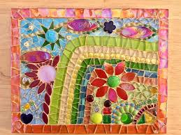 For your kitchen or living room decor, construct a. Handmade Glass Abstract Flowers And Garden Mosaic Picture Mosaic Wall Art Unique Gift Idea Home Decor Midday Green By Shelaghjanemosaics Art In The Heart Marketplace