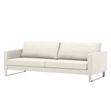 Sofa Portobello 3 Sitzer Echtleder Kufen Semianilin Leder Gad Creme Sofas Sofa 3 Sitzer Sofa