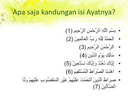 Penjelasan tentang bacaan ta'awwudz dan basmalah. Tafsir Al Fatihah Rosaria Indah Ppt Download