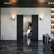 Save space with a pocket door. Sliding Door Pocket System Absolute Energy Double Ermetika