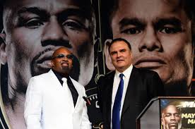 Floyd Mayweather says Richard Schaefer has a home at Mayweather Promotions,  if needed