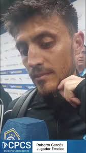 DECLARACIONES , Roberto Garcés, jugador de @csemelec en declaraciones para  los medios de comunicación, tras el empate con @ldu_oficial con 2-2,  @mariovillacisg ⚽🎤📹, #cienporcientosports #deportes ...