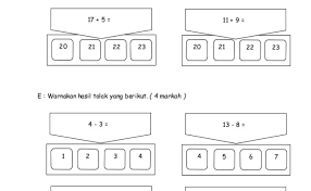 Soalan Peperiksaan Akhir Tahun Matematik Tahun 1 2015 Kertas 2 Otosection